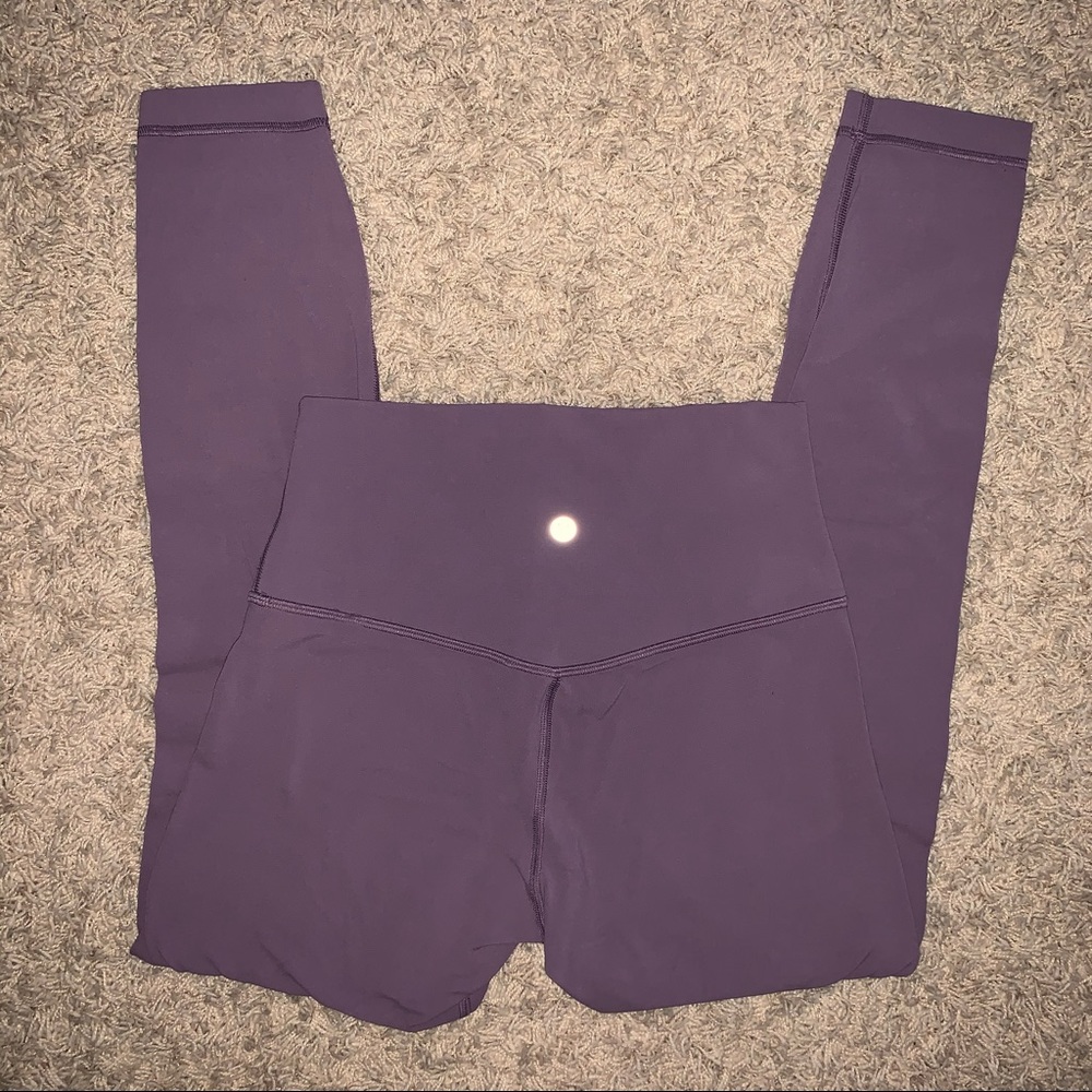 Lululemon Align Leggings 25” sz 6 Smoked Mulberry
